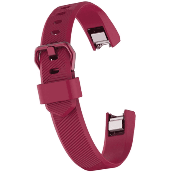 Watch Strap for FITBIT ALTA Purple Silicone Rubber Sizes Small and Large