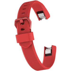 Watch Strap for FITBIT ALTA Red Silicone Rubber Sizes Small and Large