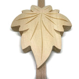 Cuckoo Clock Maple Leaf Pendulum Unfinished Wood German Made