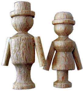 Cuckoo Clock Dancing Couple Wooden