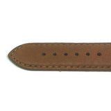 Calf Leather Watch Strap Tan Superior Supple Size 18mm to 22mm