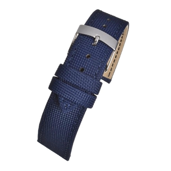 Recycled Watch Strap Ocean Plastic Blue 14mm to 20mm