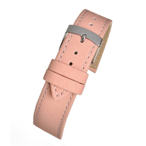 Recycled Watch Strap Ocean Plastic Pink 14mm to 20mm
