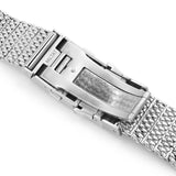 Strapcode Watch Bracelet 20mm, 22mm Solid End Mesh Band MC221817B002P