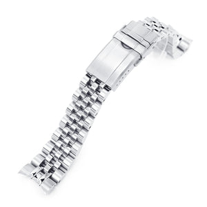 Strapcode Watch Bracelet 20mm Angus Jubilee 316L Stainless Steel Watch Bracelet for Tudor BB58, Brushed Turning Clasp