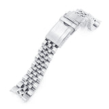 Strapcode Watch Bracelet 20mm Angus Jubilee 316L Stainless Steel Watch Bracelet for Tudor BB58, Brushed Turning Clasp
