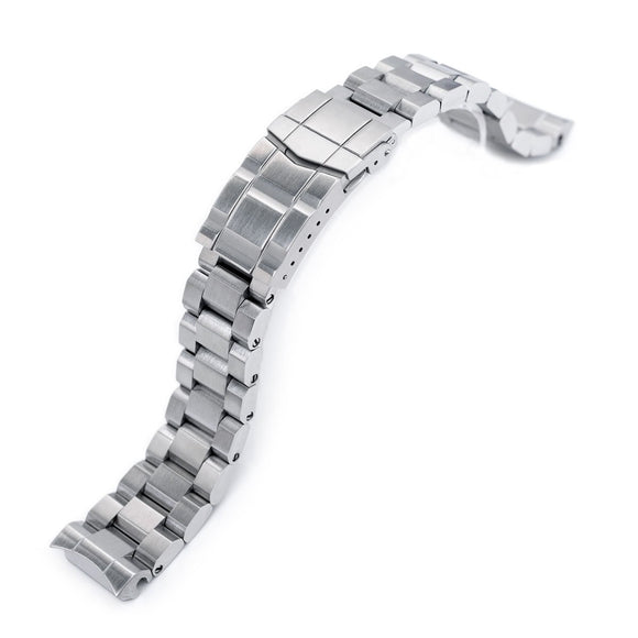 Strapcode Watch Bracelet 20mm Hexad 316L Stainless Steel Watch Band for Seiko MM300 Prospex Marinemaster SBDX001, SUB Diver Clasp