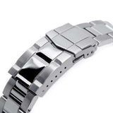 22mm Super Oyster watch band universal straight end version, Brushed & Polished Submariner Clasp