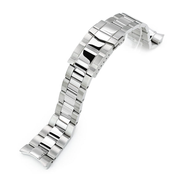 Strapcode Watch Bracelet 22mm Super 3D Oyster 316L Stainless Steel ...