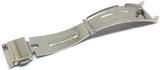 Watch Strap Clasp 3 Fold Sprung Release Stainless Steel Size 10mm to 22mm