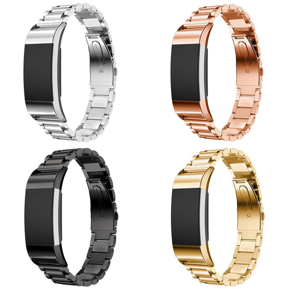 Stainless Steel Link Band for Fitbit Charge 2