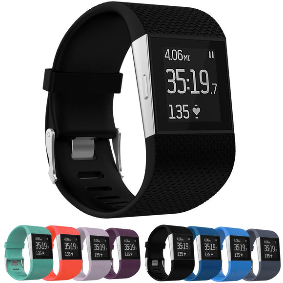 Large Fitbit Surge Silicone Watch Strap