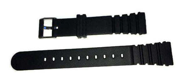 Diving Watch Strap 18mm (18mm Overall Width) Stainless Steel Buckle