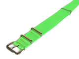 N.A.T.O Zulu G10 Style Watch Strap Neon Green
