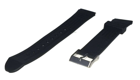 Diving Watch Strap 20mm (22mm Overall Width) Stainless Steel Buckle