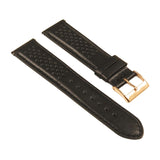 Strapsco Perforated Rally Strap w/ Rose Gold Buckle - Quick Release